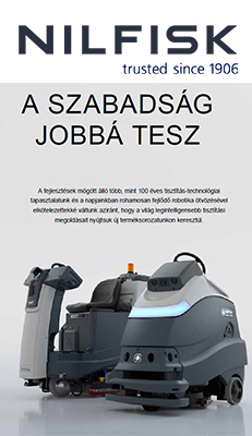 Padlótisztító gép - Nilfisk